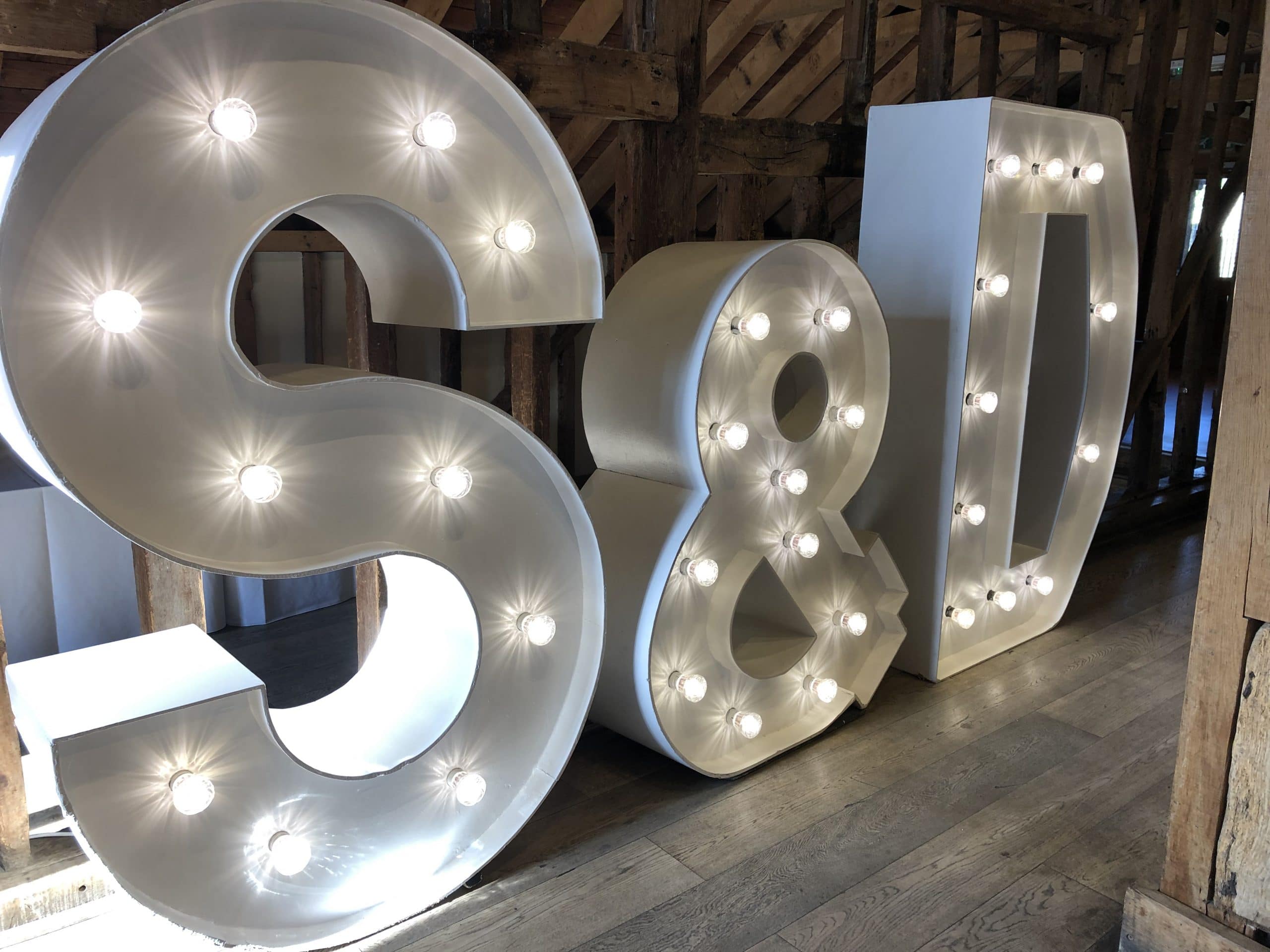 Light Up Letters Tewin Bury Farm