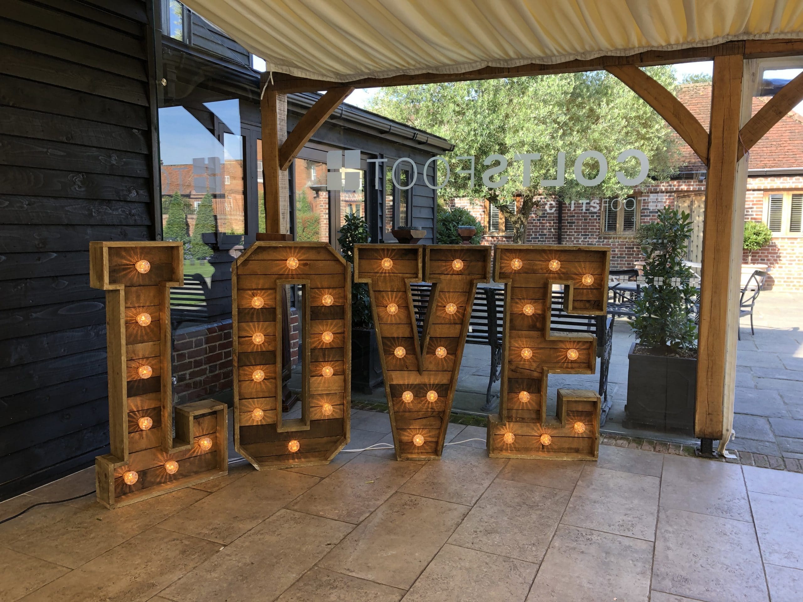 Rustic Love Letters at Coltsfoot