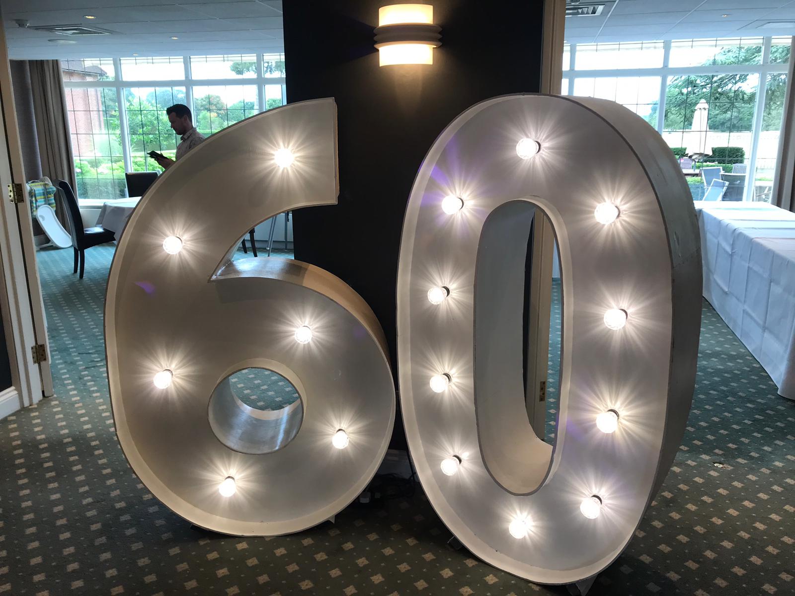 Light Up 60 Numbers