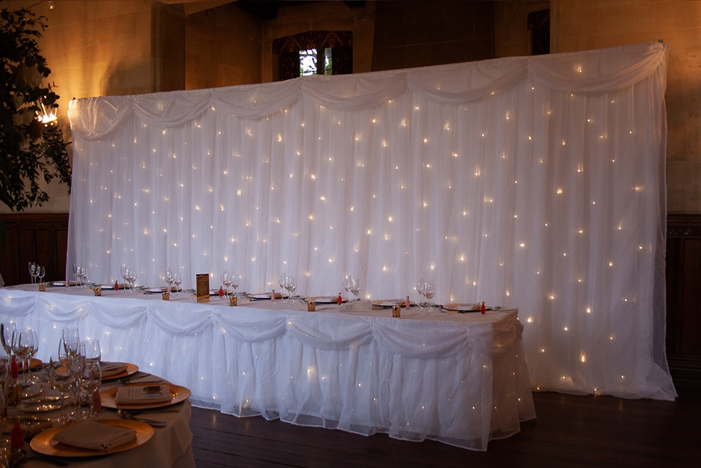 Starlight Backdrop and Table Skirt