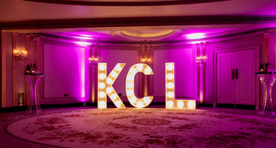 KCL Light Up Letters