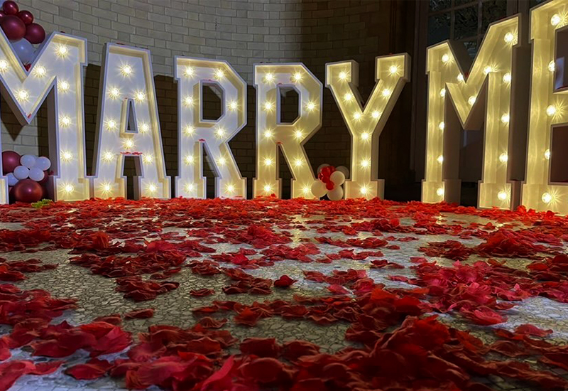 Marry Me Letters Hertford