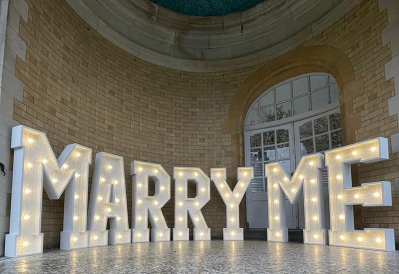 Proposal Light Up Letters