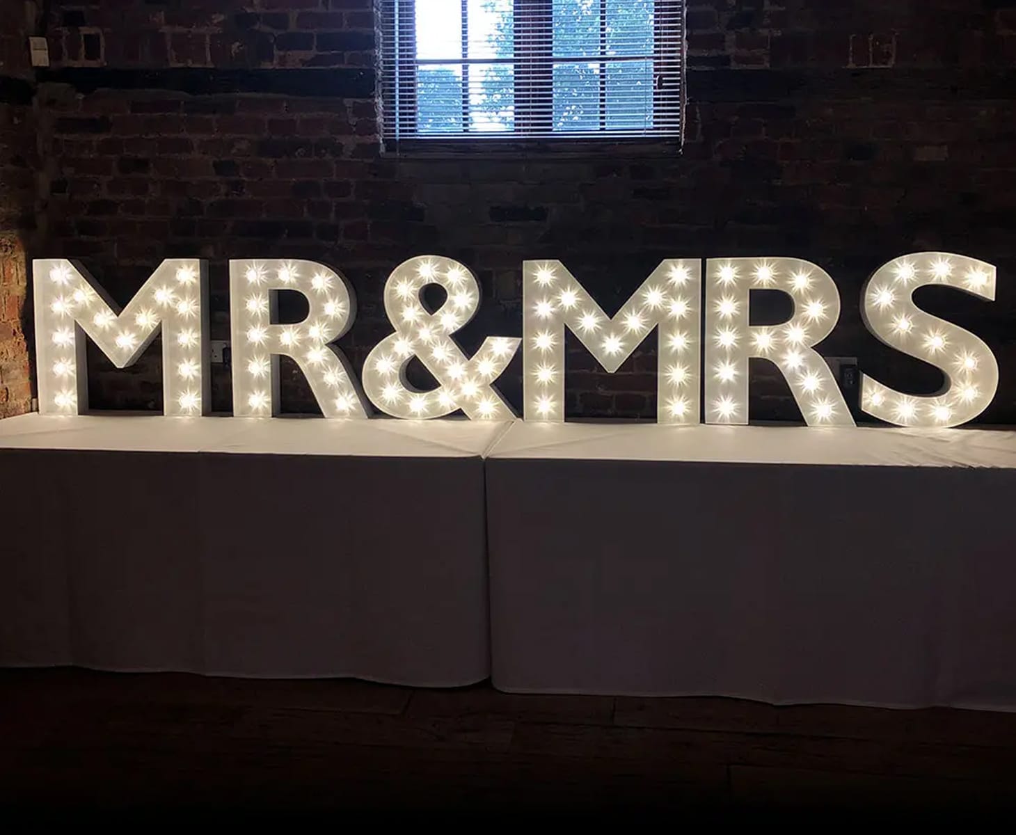 Small MR(S)&MR(S) Light Up Letters