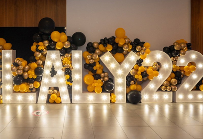 Light Up Letters with Balloons London