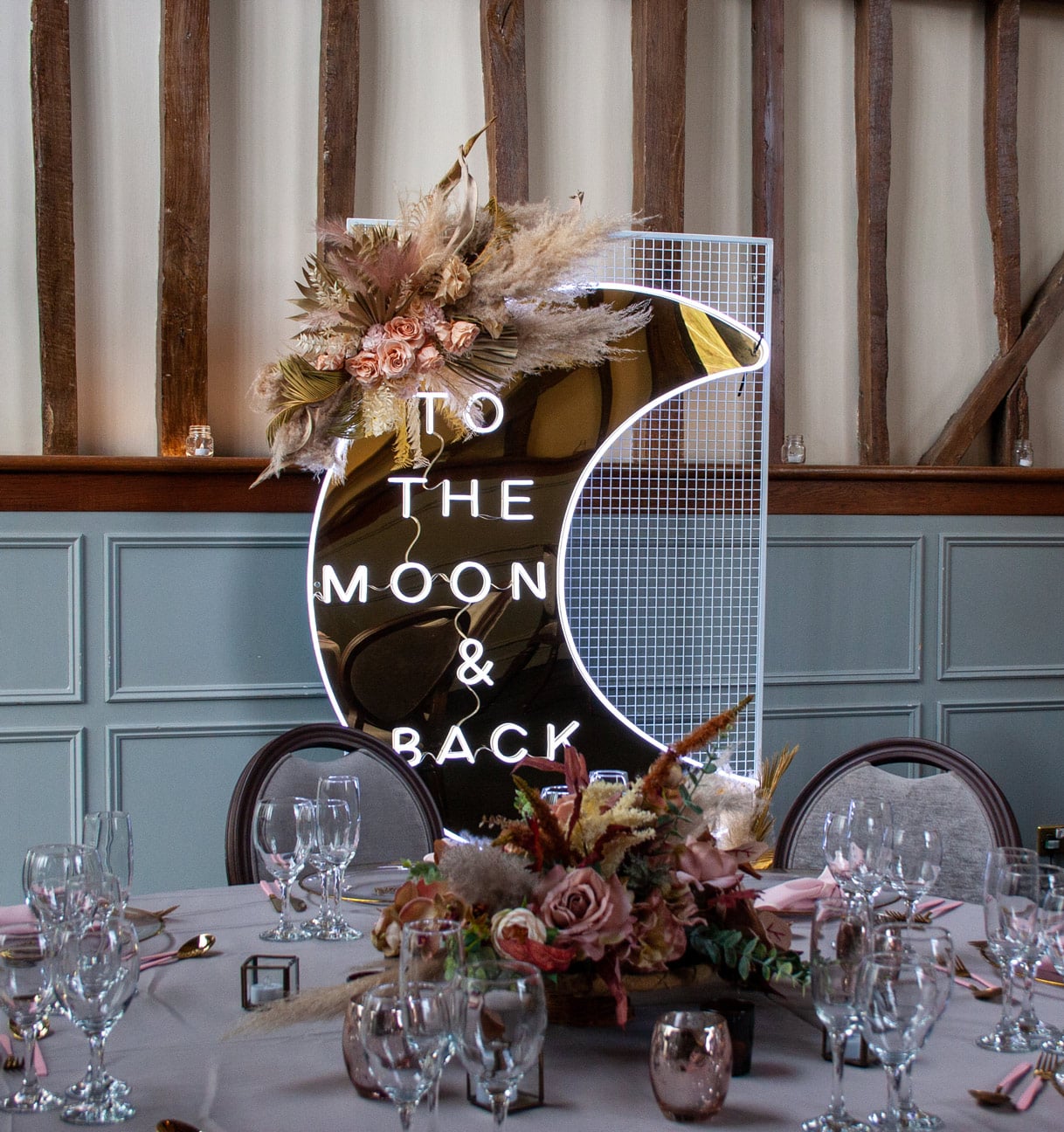 To The Moon and Back Neon