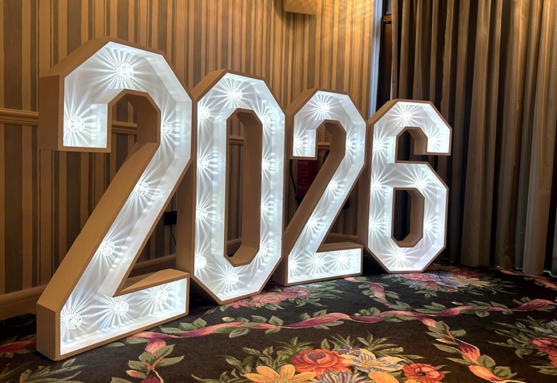 2026 Light Up Numbers