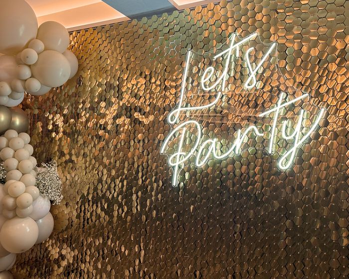 Let’s Party Neon Sign