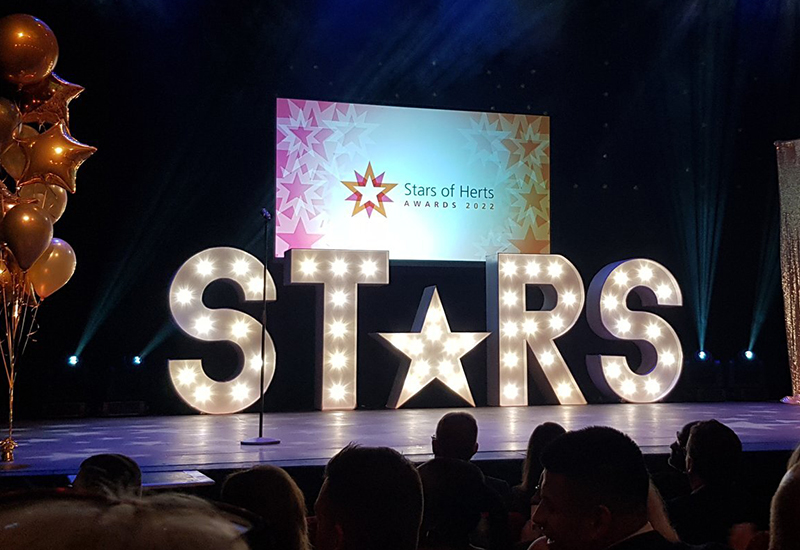 Light Up Star Shape Hire