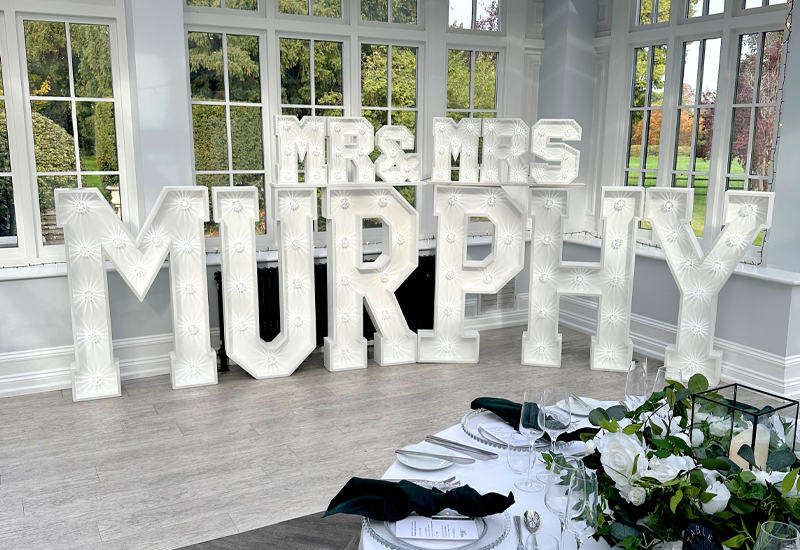 Light Up Surname Swynford Manor