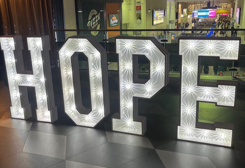 Light Up Words Hope