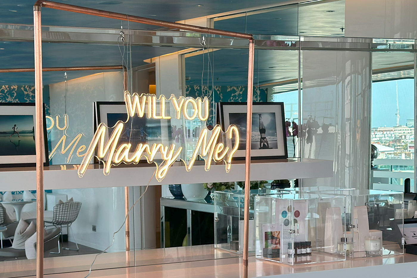 Proposal Neon Sign Hire London