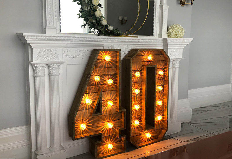 40 Rustic Lights Ponsbourne