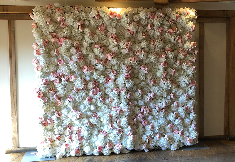 Ivory Flower Wall Tewin
