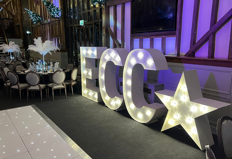 Christmas Party LED Letter Hire