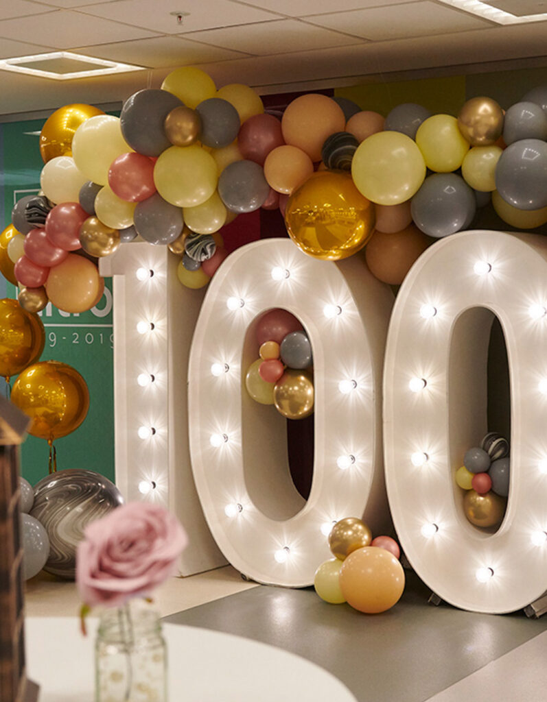 Company Anniversary Decor