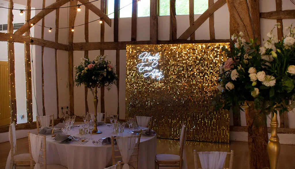 Colville Hall Sequin Wall
