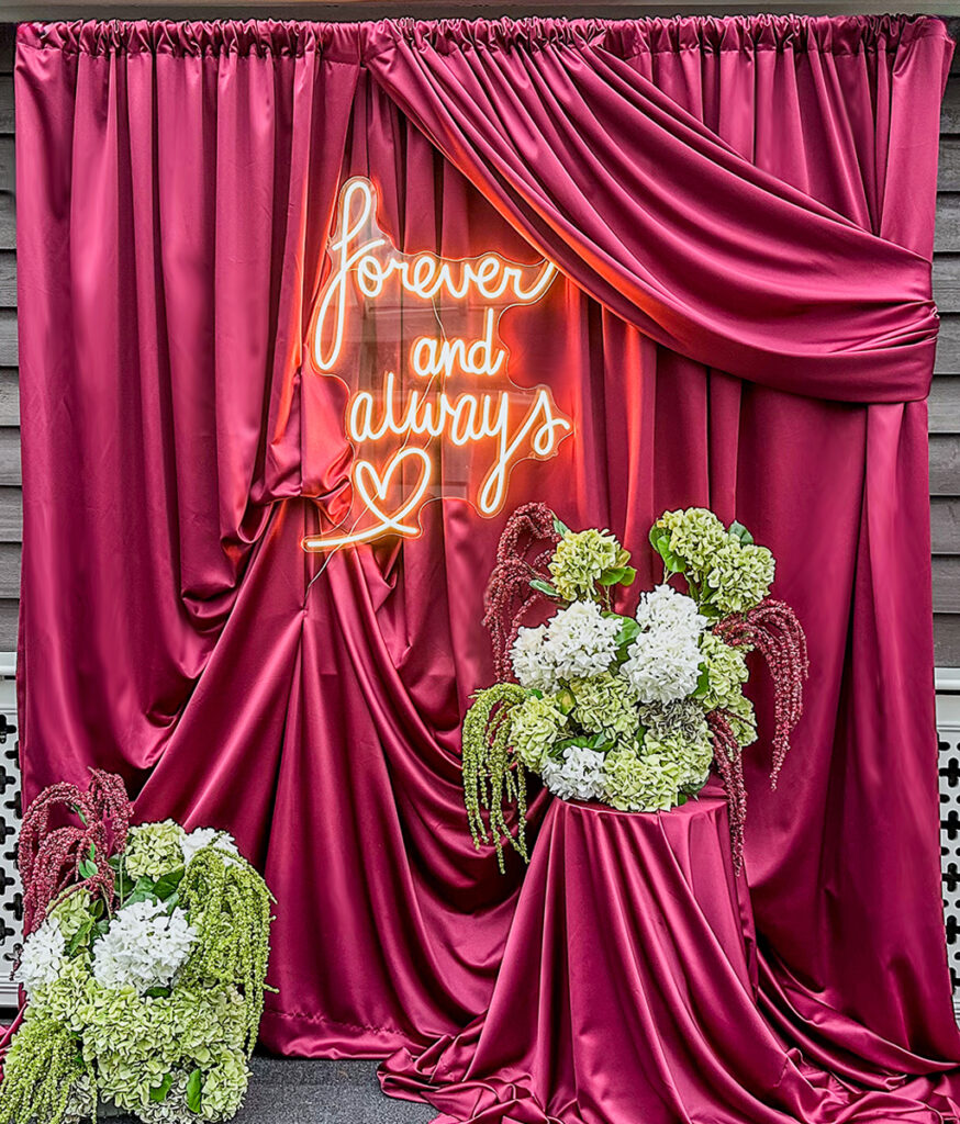 Draped Backdrop Hire