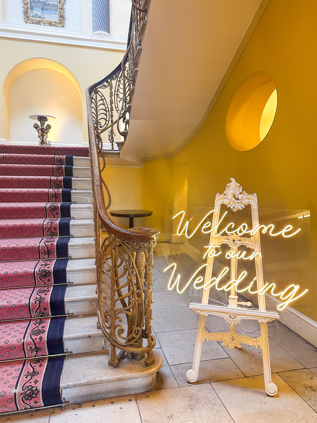 Wedding Decor Neon Brocket Hall