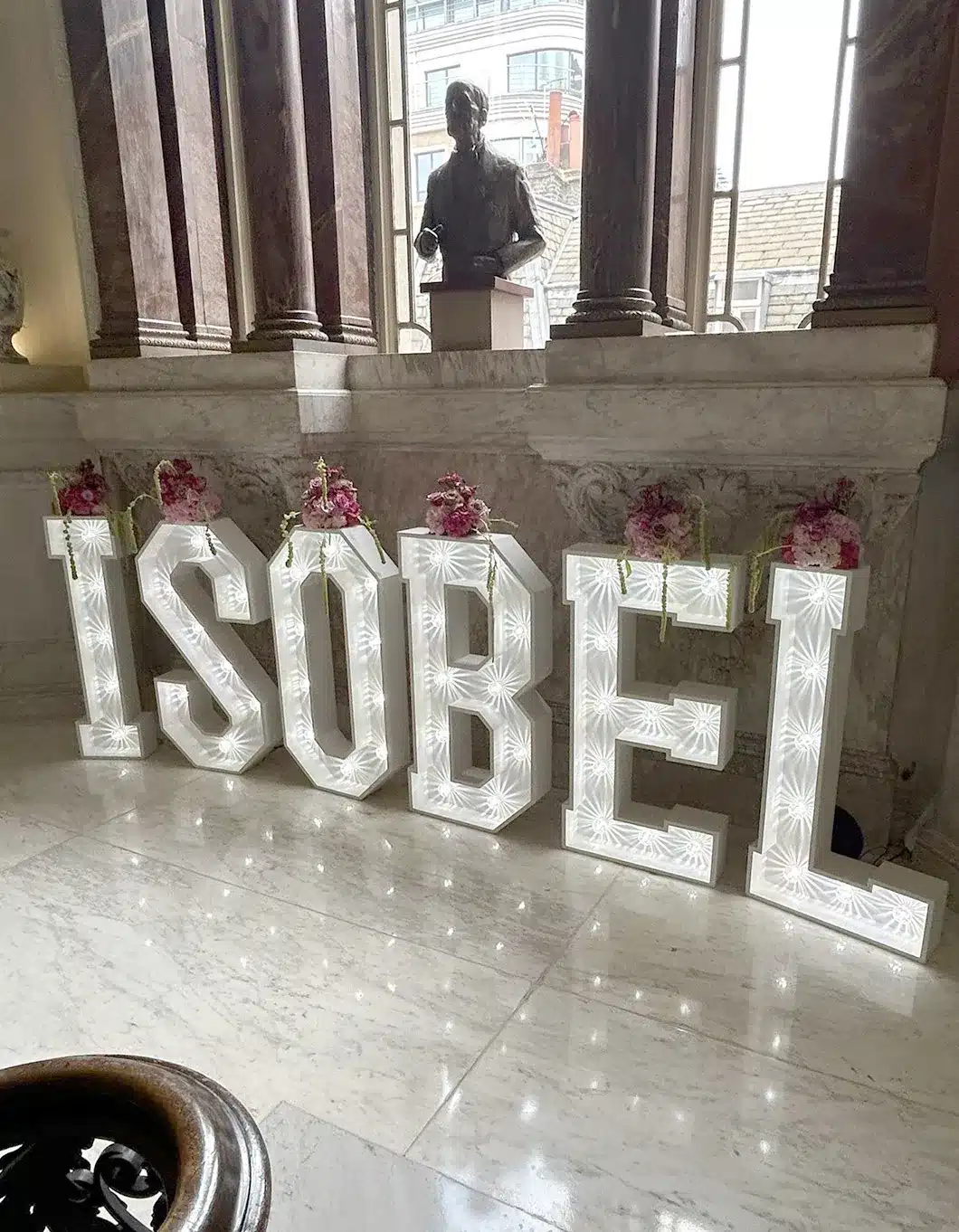 Light Up Letter Hire London